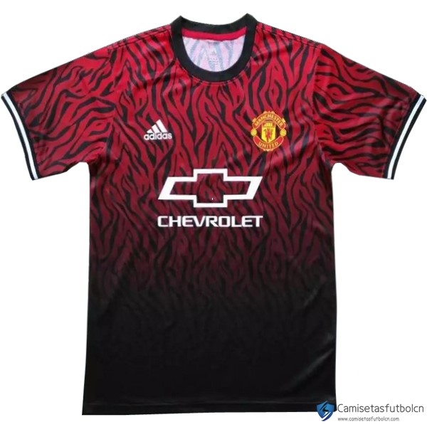 Camiseta Entrenamiento Manchester United 2017-18 Rojo